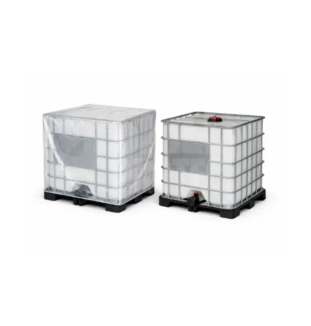 Cobertor Funda de Cristal Transparente para IBC SpillProtec1.webp